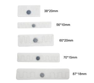 бирка прачечной ткани RFID белья 38*20mm плоская