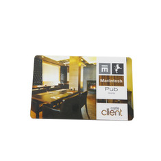 Шелковая ширма печатая лоснистые карты ключа 13.56mhz гостиницы Rfid