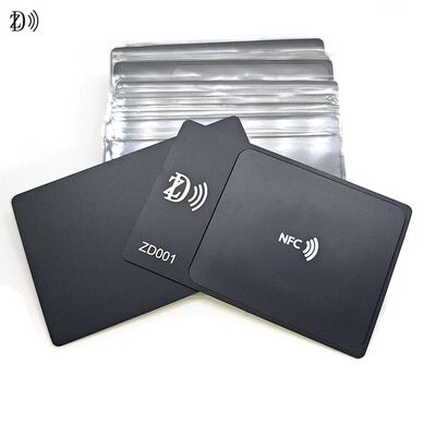 Пользовательская NFC металлическая визитная карточка NTAG216 888 байт 13,56 МГц RFID из нержавеющей стали
