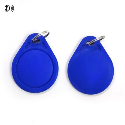 Настраиваемый водонепроницаемый ЛОГО/КР-код ABS Keyfob MIFARE Classic EV1 RFID ABS Keychain для контроля доступа к двери