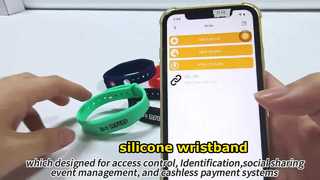 RFID силиконовый браслет